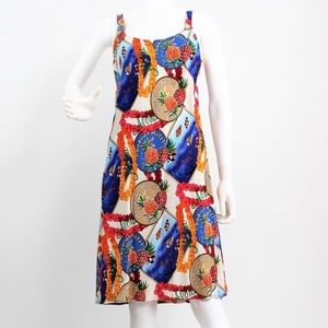 THE ORIGINAL HAWAIIAN ALOHA SPAGHETTI STRAP DRESS